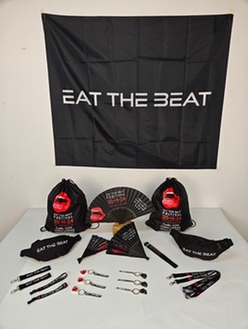 Eat The Beat event merchandise