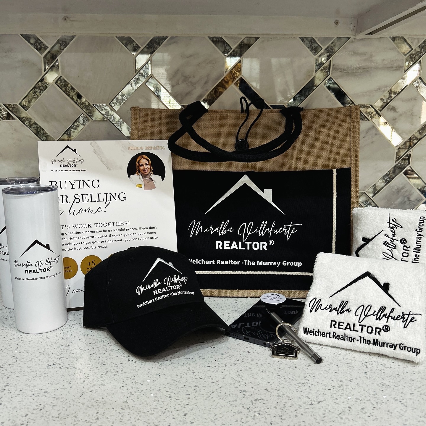 Realtor branded client gift set